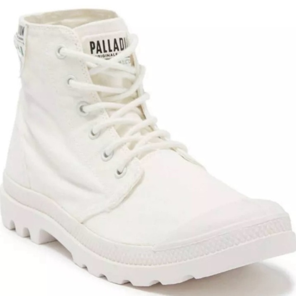 NWT Palladium Women's White High-Top Sneakers Size 9🔥🔥🔥